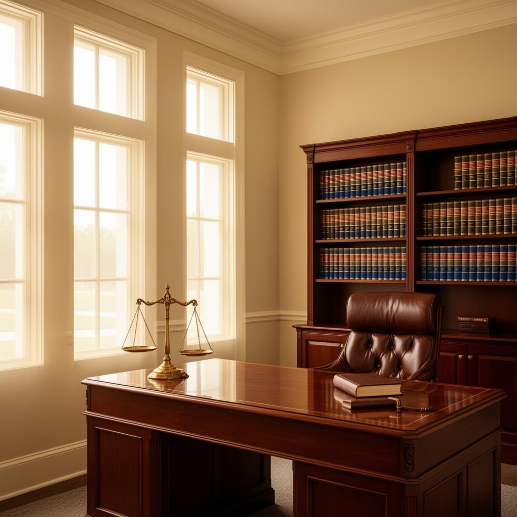 Attorney Moore's law office in Jacksonville, North Carolina