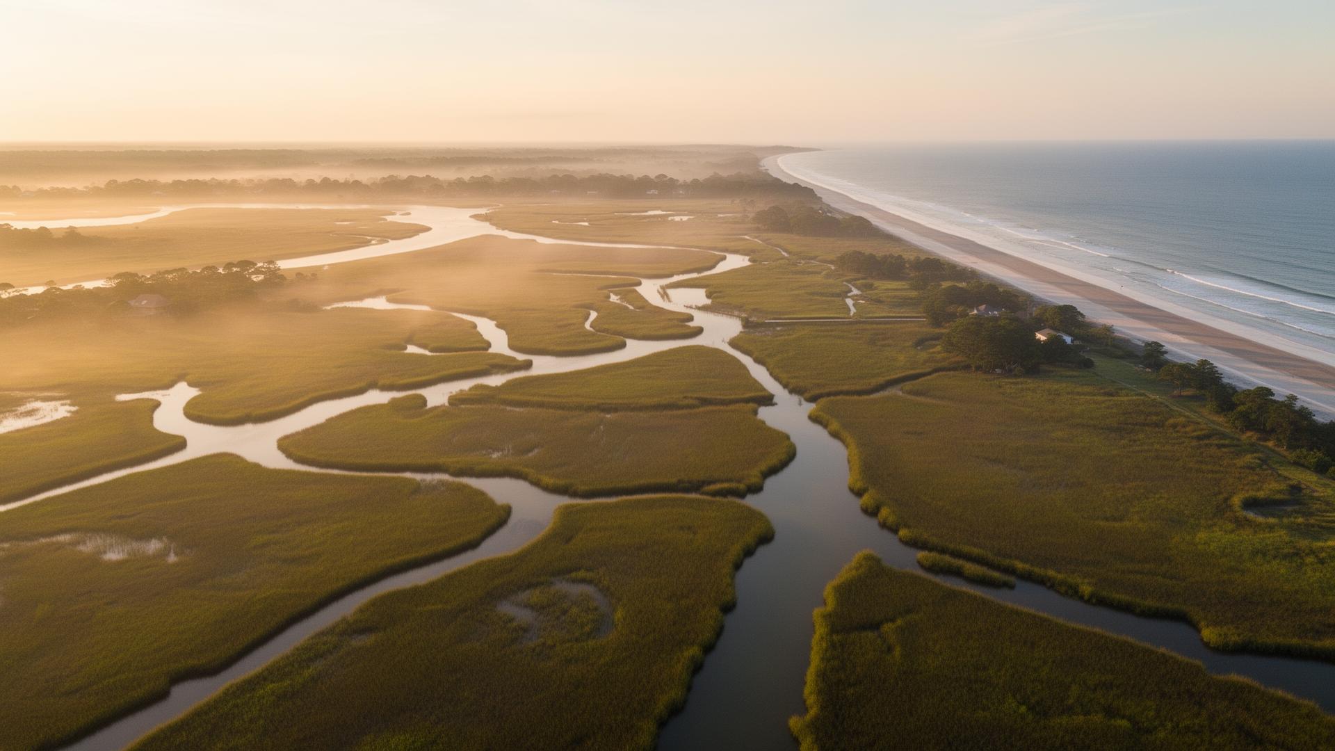 Eastern North Carolina coastal landscape